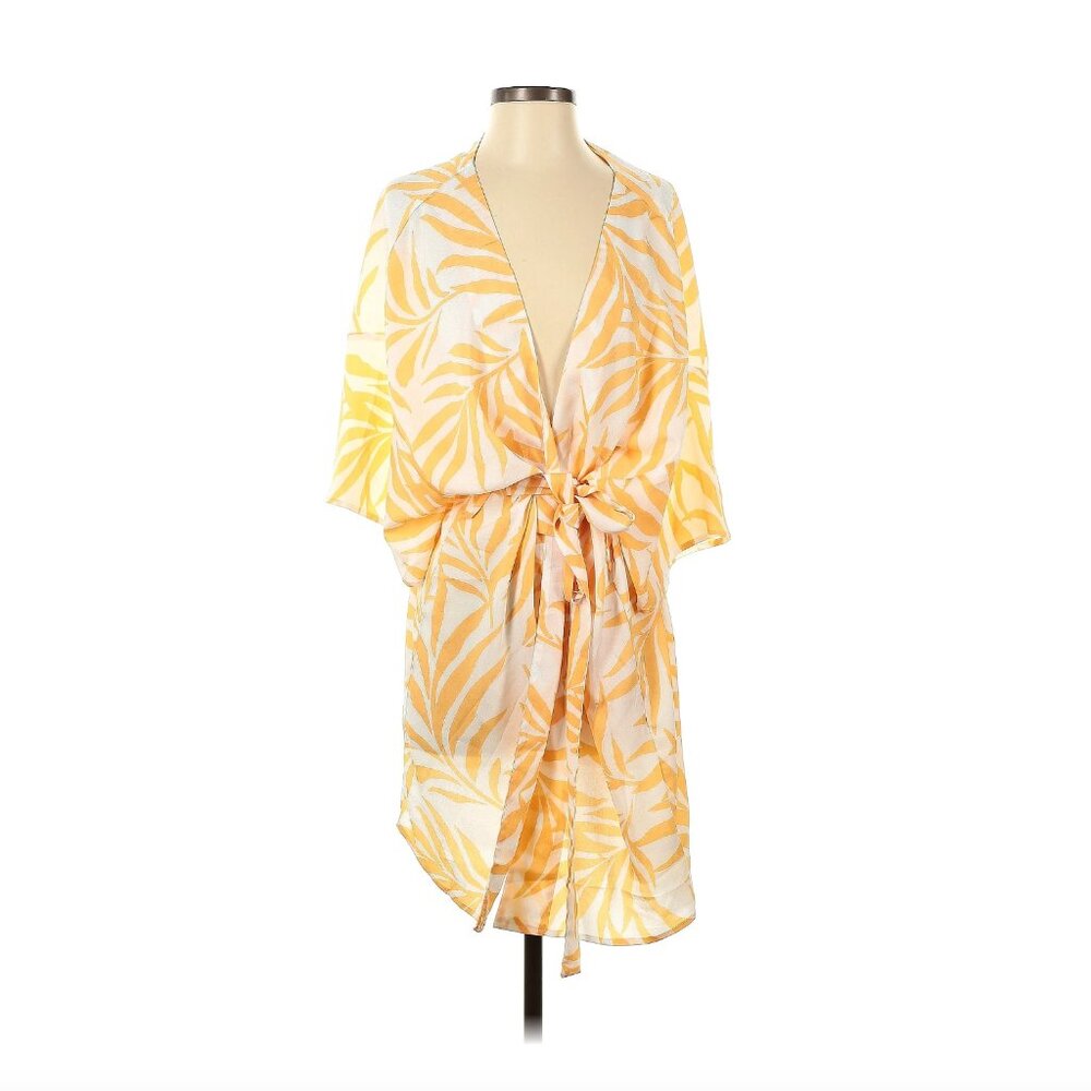 MAISON DU SOIR Size XS Kimono Bathrobe Swim Coverup